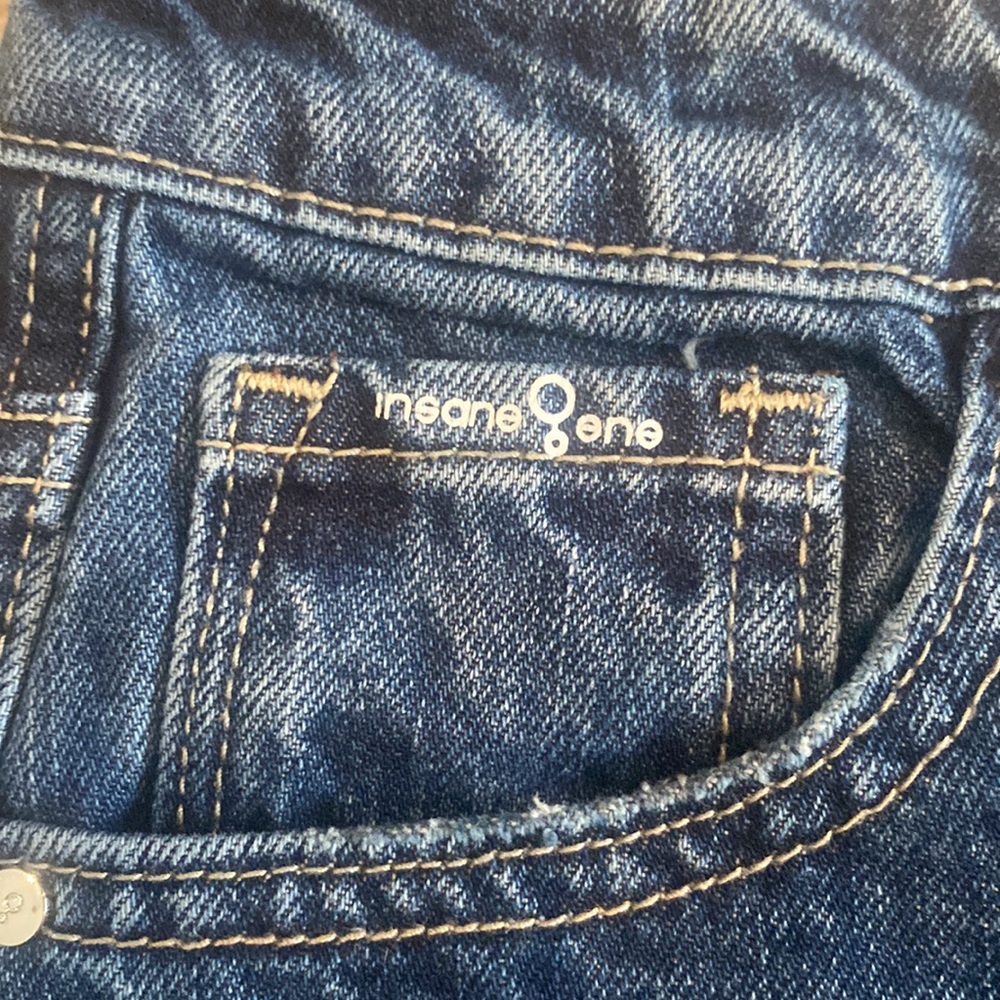 NWT Insane Zone two tone zip shorts size small - Picture 5 of 8